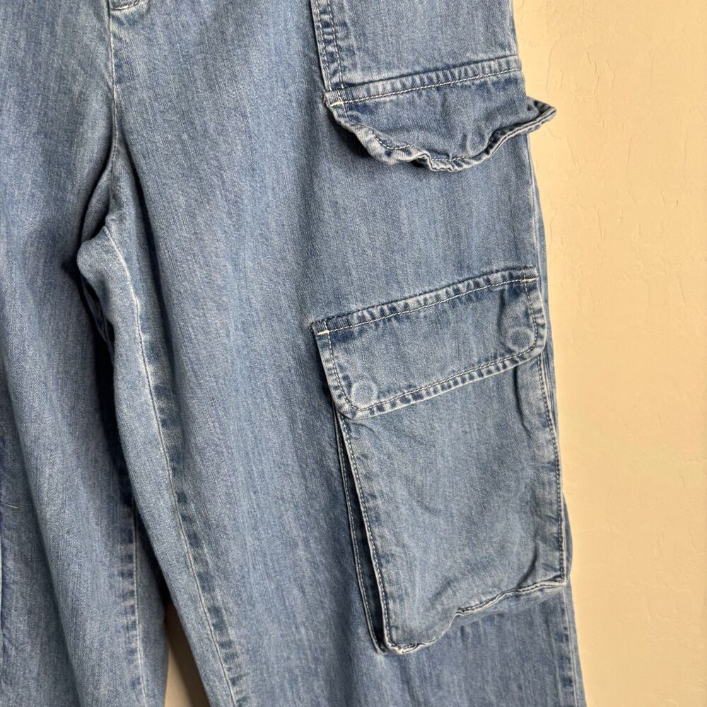 FRAME Relaxed Straight Cargo Jeans - Picture 5 of 7